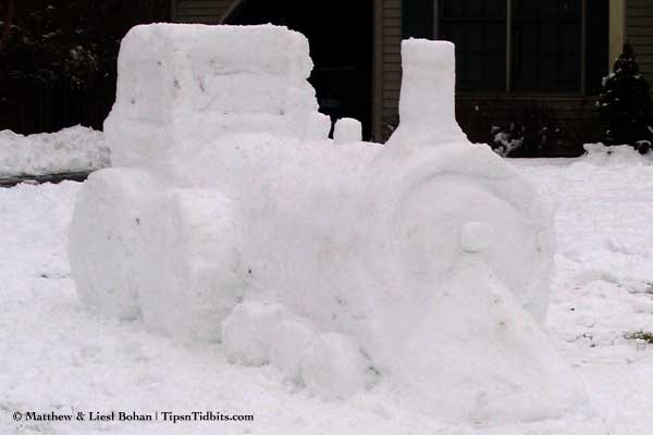 Snow Train (Front View) Snow Train (Front View)